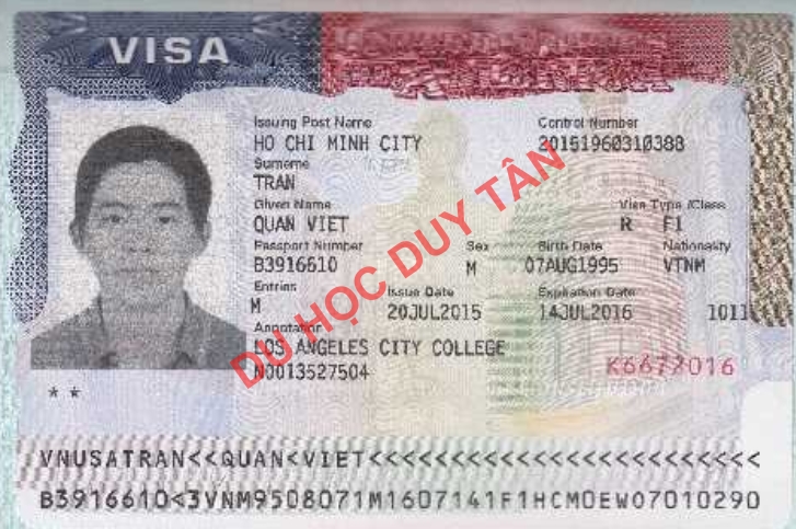 Chúc mừng Trần Việt Quân được cấp visa du học Mỹ!